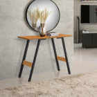 Aparador Adega Buffet Balcão Mdf Aço Hall Entrada Decorativo