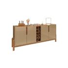 Aparador Adega Celtic Champagne Cedro