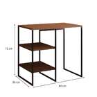 Aparador Adega Day Preto E Carvalho