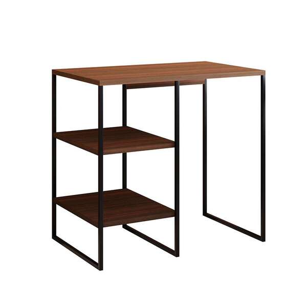 Aparador Adega Day Preto E Carvalho