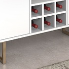 Aparador Adega Londres 2 Portas 1 Gaveta Alto Padrão Estilo I