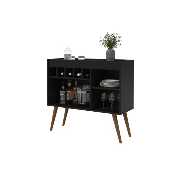 Aparador Adega New Odin Preto – Ej Móveis