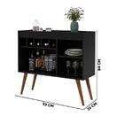 Aparador Adega New Odin Preto – Ej Móveis