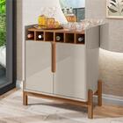 Aparador Adega Porto Off White Cedro