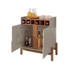 Aparador Adega Porto Off White Cedro