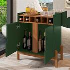 Aparador Adega Porto Verde Oliva Cedro