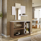 Aparador Aline Off White E Imbuia - D'rossi