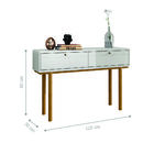 Aparador Alto Kuna Off White Perolizado E Tauari