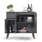 Aparador Amsterda Cinza