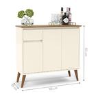 Aparador Amsterda Off White Freijo