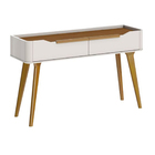 Aparador Arc - Off White/freijó