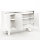 Aparador Arizona 3 Portas Branco - Pnr Móveis