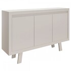 Aparador Arizona 3 Portas Branco - Pnr Móveis