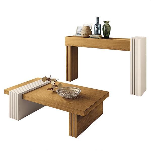 Aparador Astro E Mesa De Centro Luna - Hb Móveis