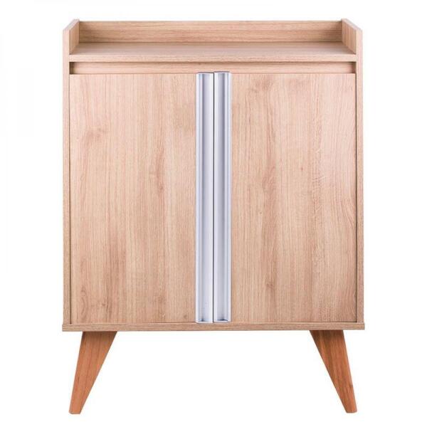 Aparador Atlanta 88 X 68cm Carvalho Puxador Barra