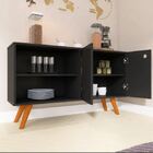 Aparador Balcao 2 Portas 2 Nichos