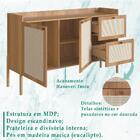 Aparador Balcao Buffet 139 Cm Pes Madeira 27969 Oslo Artesano