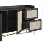 Aparador Balcao Buffet 139 Cm Pes Metal 28969 Oslo Artesano