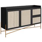 Aparador Balcao Buffet 139 Cm Pes Metal 28969 Oslo Artesano