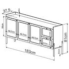Aparador Balcao Buffet 183 Cm Pes Madeira 27935 Oslo Artesano