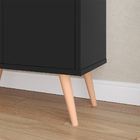 Aparador Balcão Buffet Pequeno 2 Portas Sala Estar Moderna Co