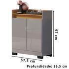 Aparador Balcao Cantinho Cafe 2 Pt 1 Prateleira Re100 Mpri