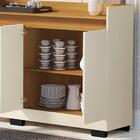 Aparador Balcao Cantinho Cafe 3 Pt 2 Prateleiras Re101 Mpri