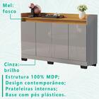 Aparador Balcao Cantinho Cafe 3 Pt 2 Prateleiras Re101 Mpri