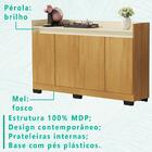 Aparador Balcao Cantinho Cafe 4 Pt 2 Prateleiras Re102 Mpri