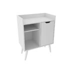 Aparador Balcão Mesa Para Café/bar Multifuncional Branco Ap23
