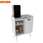 Aparador Balcão Mesa Para Café/bar Multifuncional Branco Ap23