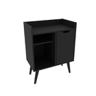 Aparador Balcão Mesa Para Café/bar Multifuncional Preto