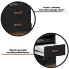 Aparador Bancada Bar Adega Vinho Divisor De Ambientes para Co