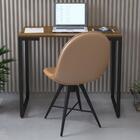 Aparador Bancada França Com Pés De Ferro - Freijó - Rpm Móveis