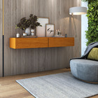 Aparador Bancada Para Bar Em Casa 2 Gav 1,10m Design Moderno