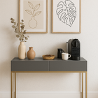 Aparador Bancada Recepção Cantinho Do Café Estilo Industrial