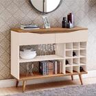 Aparador Bar 2 Gavetas Para Sala De Jantar 50400 Dcasa