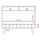 Aparador Bar 2 Gavetas Seller Patrimar