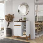 Aparador Bar 50526 Pes Madeira Maciça 81cm Dcasa