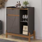 Aparador Bar 50526 Pes Madeira Maciça 81cm Dcasa