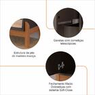 Aparador Bar 50526 Pes Madeira Maciça 81cm Dcasa