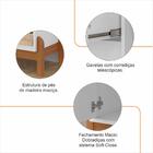 Aparador Bar Bari 1 Porta 1 Gaveta Com Pés De Madeira Maciça