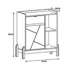 Aparador Bar Bari 1 Porta E 1 Gaveta - Casa D