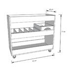 Aparador Bar Barzinho Adega 4030 Cor Branco