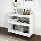 Aparador Bar Barzinho Adega 4030 Cor Branco