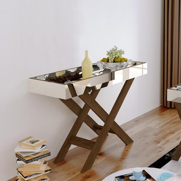 Aparador Bar Barzinho Todo Em Espelho 4022 Cor Canela