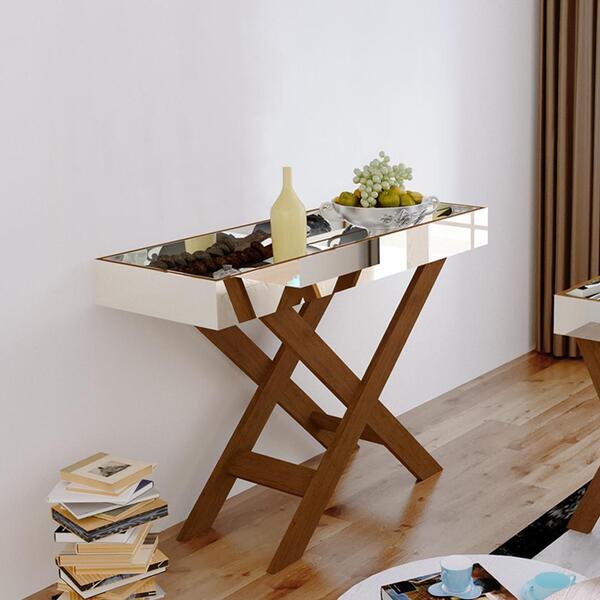 Aparador Bar Barzinho Todo Em Espelho 4022 Cor Caramelo