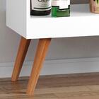 Aparador Bar Com Adega Coffee Break - Branco - Rpm Móveis