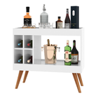 Aparador Bar Com Adega Laguna - Branco - Rpm Móveis