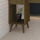 Aparador Bar Com Adega Retrô Divisor De Ambiente - Freijó - M